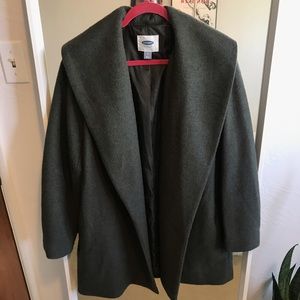 Olive Green Pea Coat